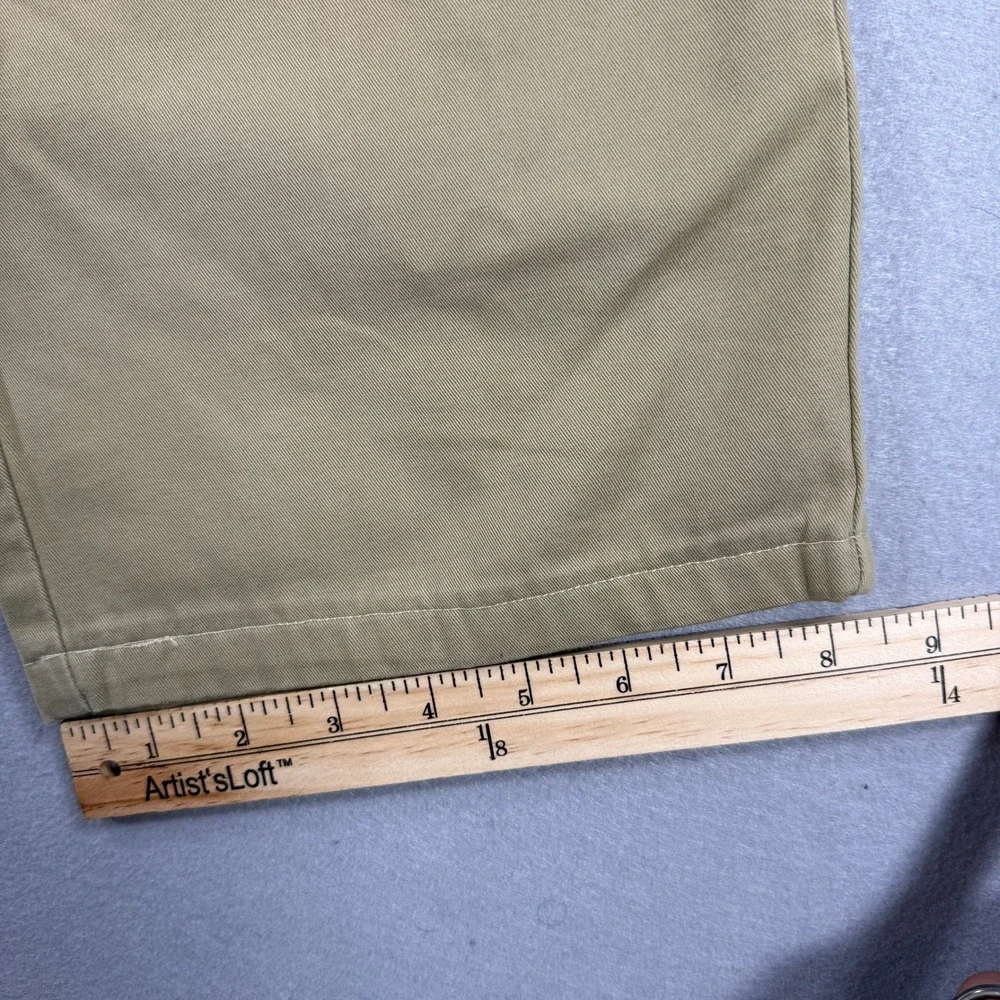Polo Ralph Lauren Hammond Pant Men 33x32 Tan Pleated Chino Cotton Casual Classic